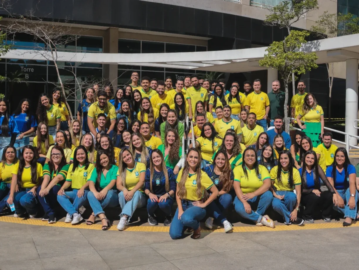 Parte da equipe do Grupo D.Andrade